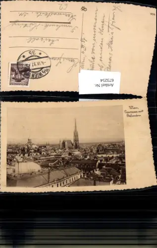 673254,Wien Vienna Innere Stadt Panorama mit Stefansdom Stephansdom