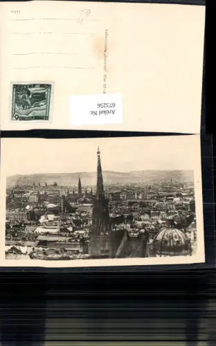 673256,Foto Ak Wien Vienna Innere Stadt mit Stephansdom