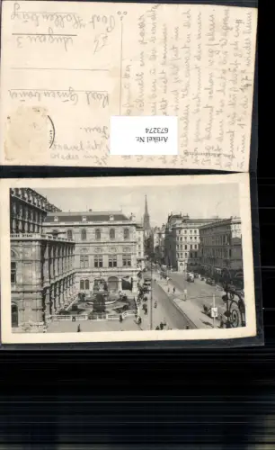 673274,Wien Vienna Innere Stadt Kärntnerstraße Oper