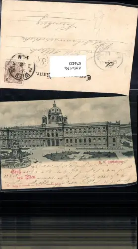 674423,Wien K.K. Hofmuseum 1899 pub Ledermann 10