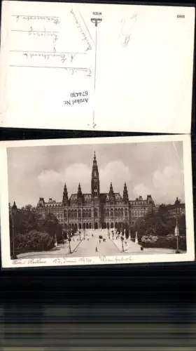 674430,Wien Rathaus