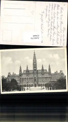 674449,Wien Rathaus