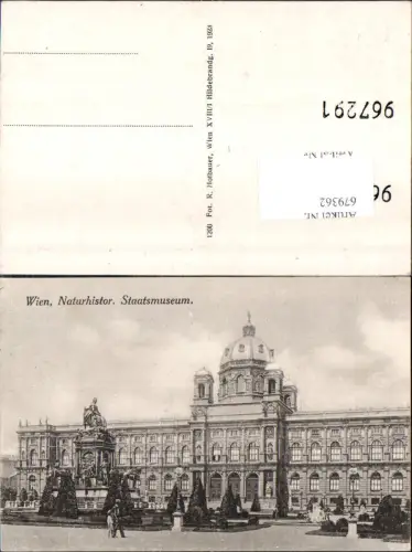 679362 Wien K. K. Naturhistorisches Museum außen