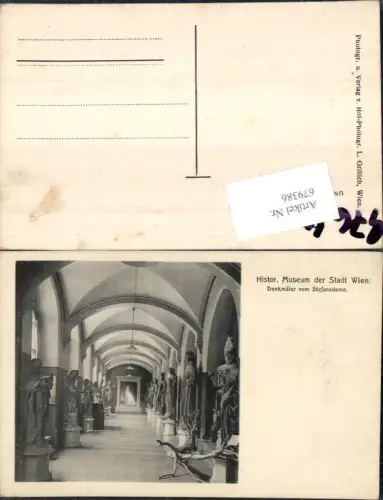 679386 Historisches Museum Wien Stefansdom Denkmäler