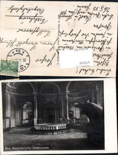 679368 Wien K. K. Naturhistorisches Museum Innen