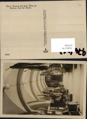 679398 K.K. Österreichisches Museum Wien im Rathaus Saal der Zünfte
