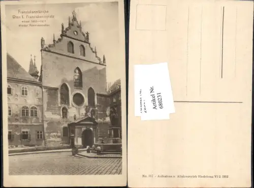 680231 Wien Franziskanerplatz Franziskanerkirche