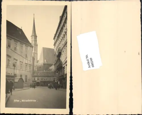 680249 Foto-AK Wien Michaelerkirche