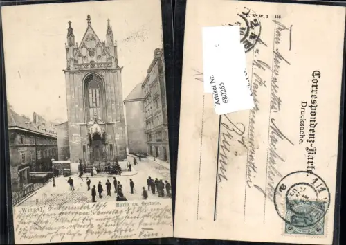 680265 Wien Kirche Maria am Gestade 1900