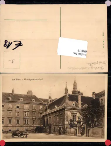 680319 Alt-Wien Heiligenkreuzerhof