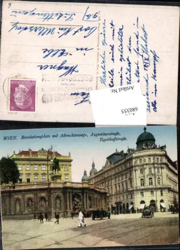 680355 Wien Revolutionsplatz Albrechtsrampe Tegetthoffstraße