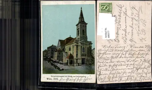 Wien Hernals Kalvarienberggasse Kalvarienberg n. Grumberg Nord-Mähren Podlesi