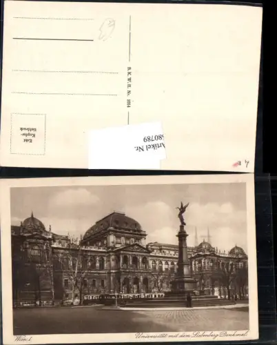 680789 Wien Universität Liebenberg Denkmal