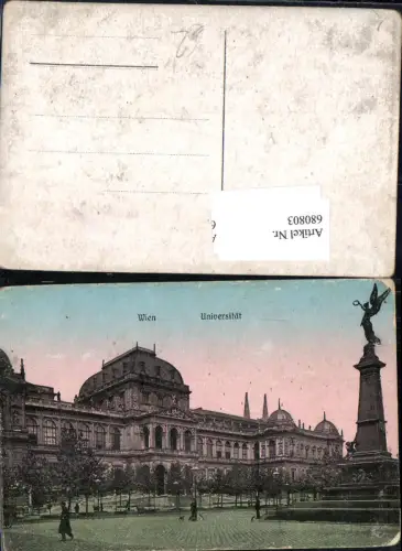 680803 Wien Universität Liebenberg Denkmal