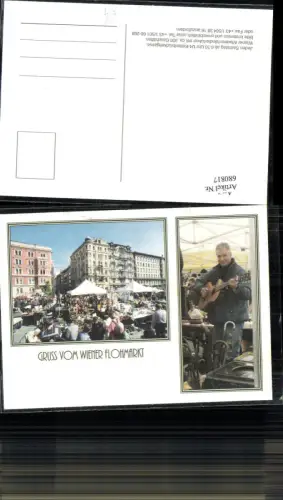 680817 Wien Wiener Flohmarkt Gitarre Musik