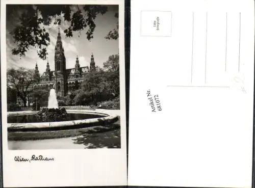 681072 Wien Innere Stadt Rathaus