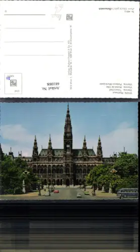 681088 Wien Innere Stadt Rathaus VW Käfer Bus Autobus Austrobüro