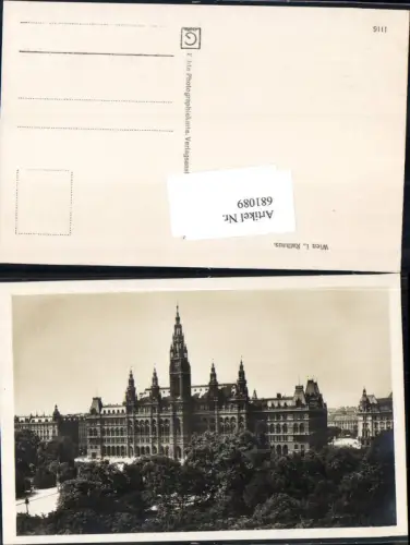 681089 Wien Innere Stadt Rathaus