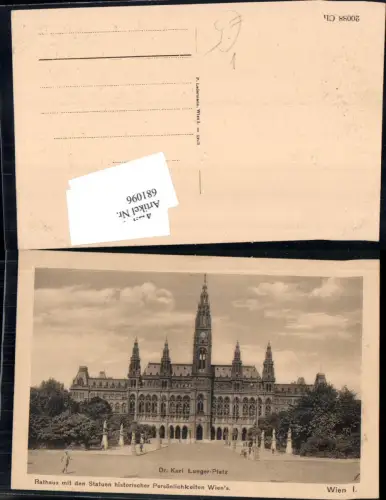 681096 Wien Innere Stadt Rathaus Dr. Karl Lueger Platz pub Ledermann 20088 Ch