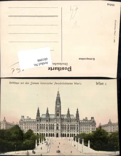 681098 Wien Innere Stadt Rathaus pub Ledermann 6654