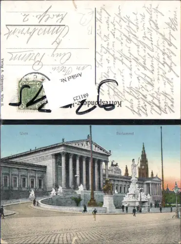 681125 Wien Innere Stadt Parlament Franzensring
