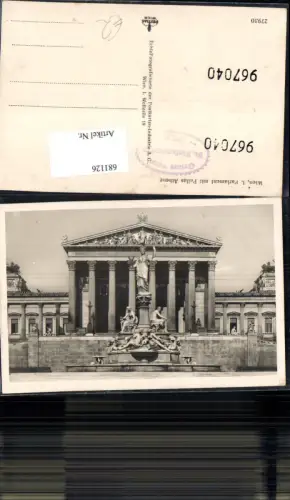 681126 Wien Innere Stadt Parlament Franzensring