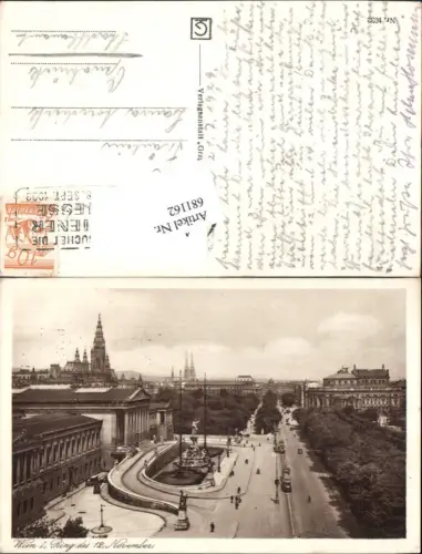 681162 Wien Innere Stadt Parlament Franzensring m. Rathaus