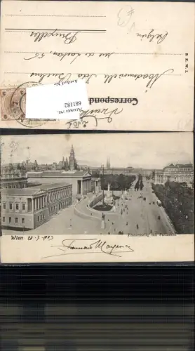 681182 Wien Innere Stadt Parlament Franzensring pub B.K.W.I.