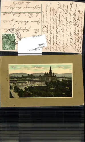 681183 Wien Innere Stadt Parlament Franzensring Rathaus