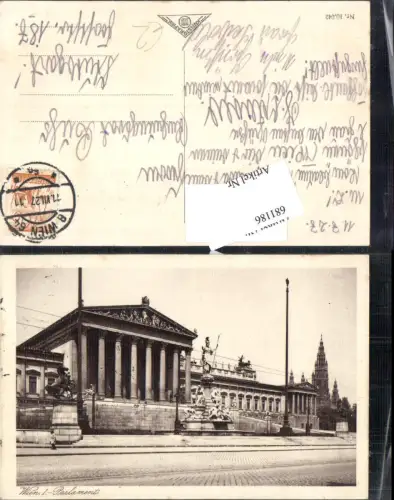 681186 Wien Innere Stadt Parlament Franzensring