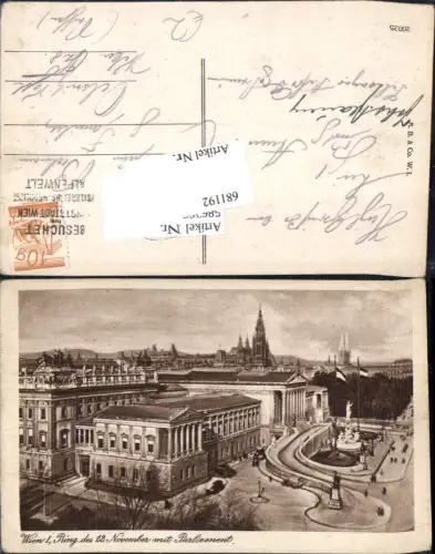 681192 Wien Innere Stadt Parlament Franzensring