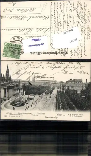 681195 Wien Innere Stadt Parlament Franzensring Rathaus