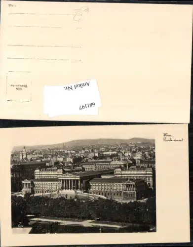 681197 Wien Innere Stadt Parlament Franzensring