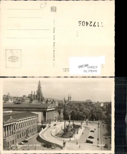681203 Wien Innere Stadt Parlament Franzensring Rathaus