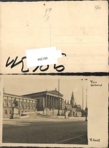 681204 Wien Innere Stadt Parlament Franzensring pub H. Markl