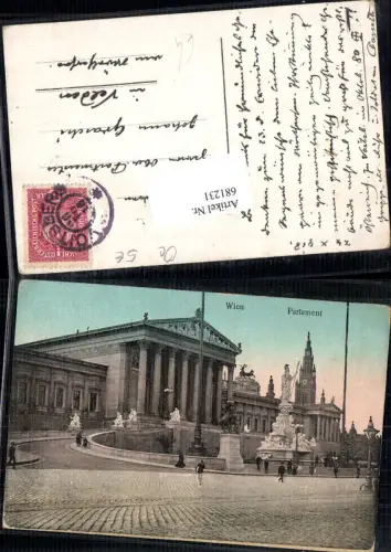 681231 Wien Innere Stadt Parlament Franzensring