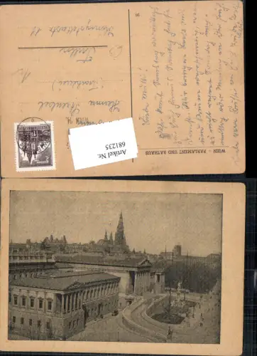 681235 Wien Innere Stadt Parlament Franzensring