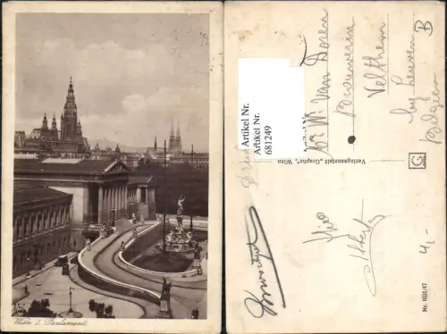 681249 Wien Innere Stadt Parlament Franzensring