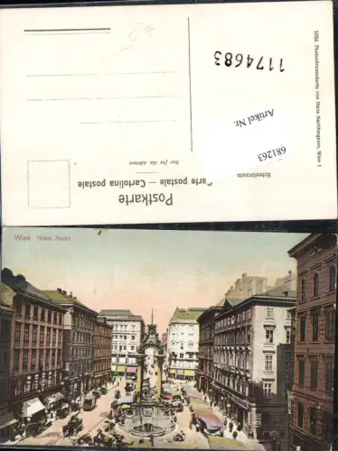 681263 Wien Graben Neuer Markt Hoher Markt