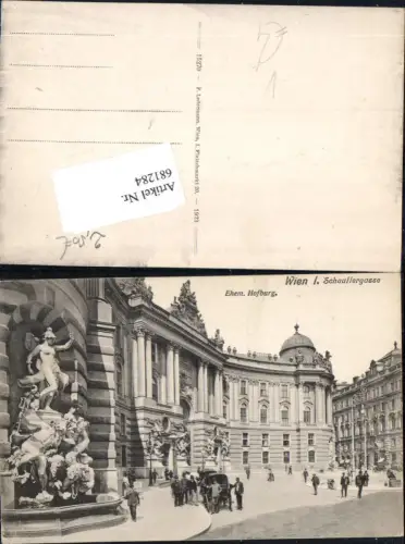 681284 Wien Ehem. Hofburg Schauflergasse pub Ledermann 15270