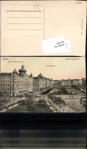 681289 Wien Maria Theresien-Hof Maximilianplatz Schottengasse pub Ledermann 20000