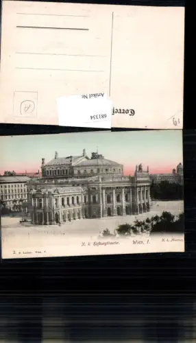 681334 Wien Burgtheater Theater