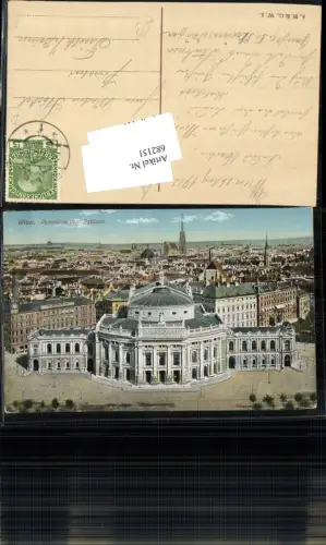 682151 Wien Burgtheater Theater gel n. Fürth