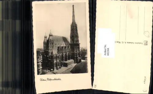 682268 Wien Stephansdom Stephanskirche