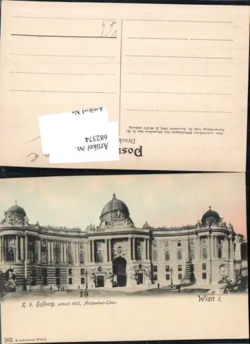 682374 Wien Hofburg Michaelerplatz pub Ledermann 262