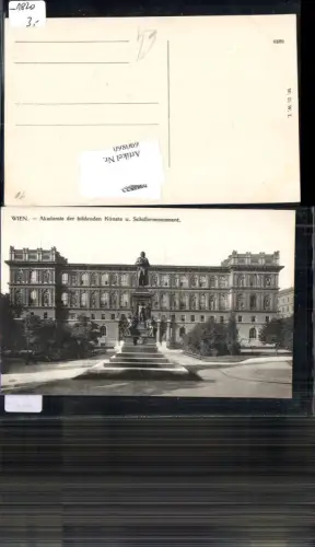 690860 Wien Akademie der bildenden Künste Schiller Monument