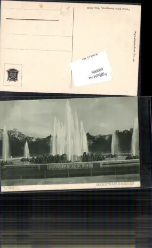690906 Wien Innere Stadt Volksgarten Hochstrahlbrunnen Brunnen