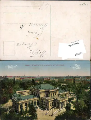 690922 Wien Innere Stadt Stadtpark Cursalon
