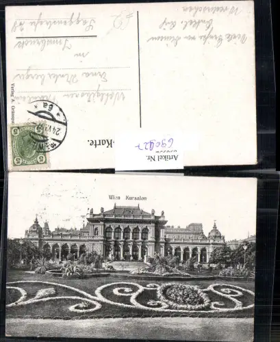 690927 Wien Innere Stadt Kursalon Stadtpark gel. Innsbruck Saggen