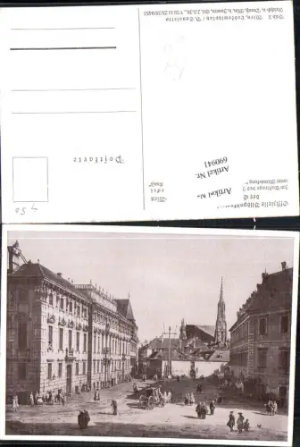 690941 Wien Künstler AK B. Canaletto Lobkowitzplatz